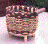 Pattern - Footed Seagrass Bucket by Klann