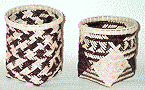 Pattern - Puzzle Pieces (Choco-Blok) Basket by Lamb 3 variations