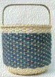 Pattern - Tall Twill Bucket Basket by LaPorte