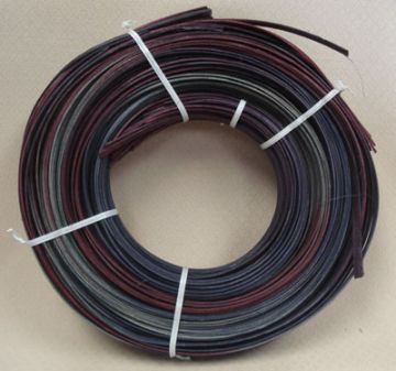 Reed Flat Spacedyed 1/4" Wide #26 Deep Forest half pound coil