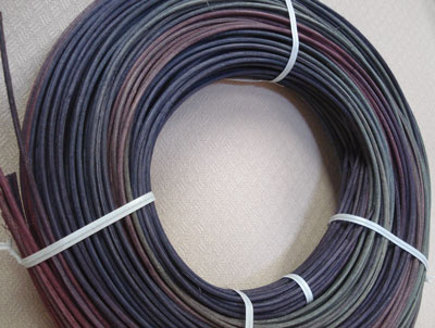Reed Round Spacedyed #3 - #26 Deep Forest half pound coil