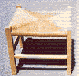 Kit - Foot Stool Rush Seat