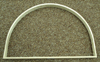 Handle D Round Top Oak  10" W x 6" H Dovetailed