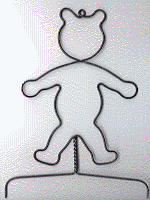 Wire Teddybear #1019