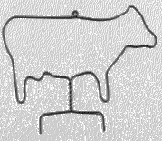Wire Cow #5