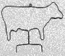 Wire Mini Cow #5M