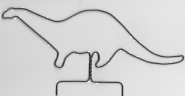 Wire Brontosaurus / Apatosaurus #68