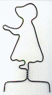 Wire Amish Girl #93