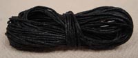 Irish Waxed Linen 4ply 25ft.Black