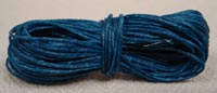Irish Waxed Linen 4 ply Teal 25ft.