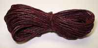 Irish Waxed Linen 4ply Maroon 25ft.